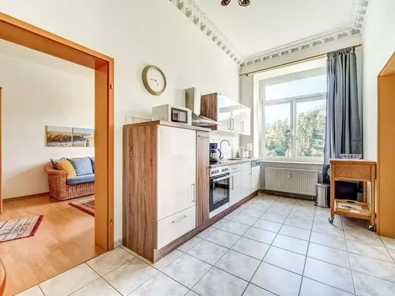 Appealing Villa With Garden in Borstendorf Germany - Mutfak