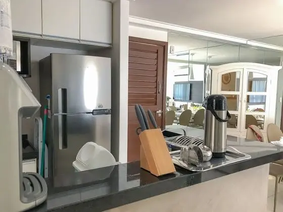 Apto em Barra Bali Resort Destino BSM - Mutfak