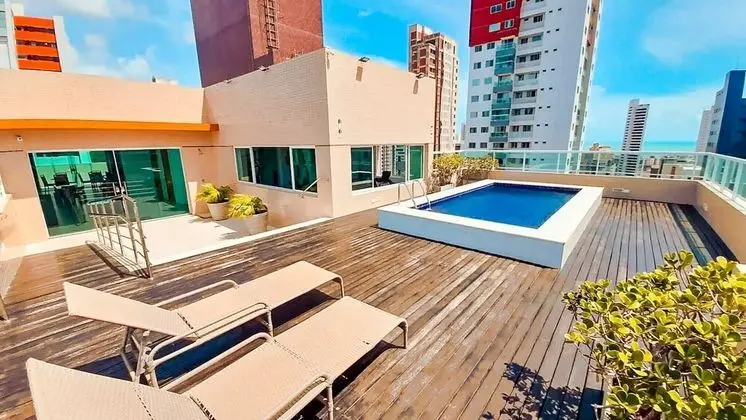 Apto Lorenzo Di Credi Tambaú 2 Bedrooms Genius Flat - Havuz