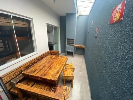 Apto novo com piscina e churrasqueira - İç Mekan