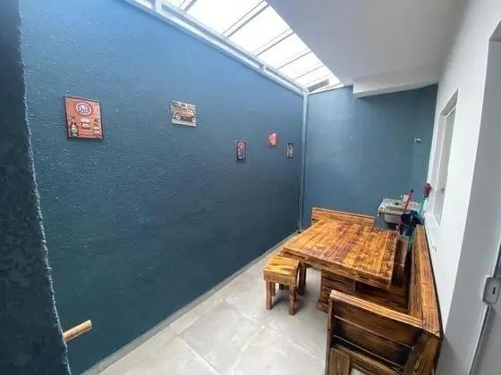 Apto novo com piscina e churrasqueira - İç Mekan