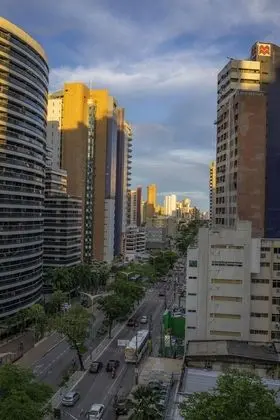 APTO VISTA MAR MELHOR LOCALIZAÇÃO - Dış Mekan