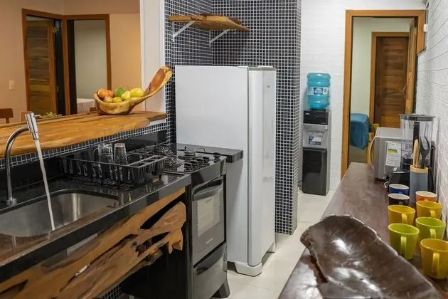 APTO VISTA MAR MELHOR LOCALIZAÇÃO - Mutfak