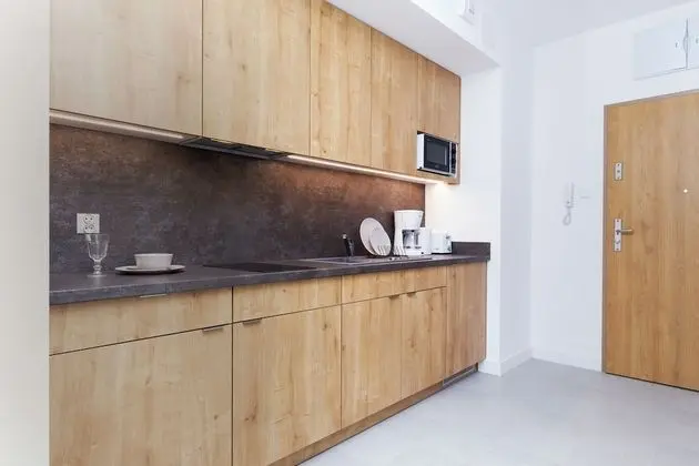 Aquamarina Prima Apartments by Renters - Mutfak