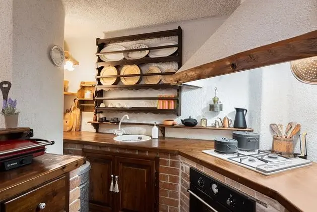 Arachova Wooden Chalet - Mutfak