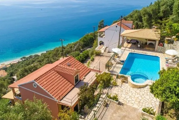 Villa Aris Large Private Pool Walk to Beach Sea Views A C Wifi - 2453
