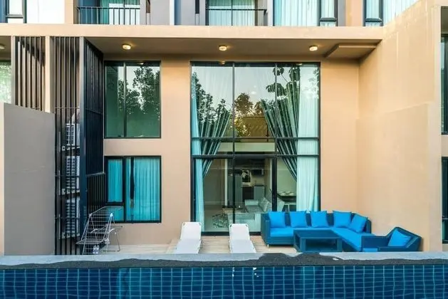 Aristo 216 - Pool Access Duplex in Surin Condo for 4 People - Oda