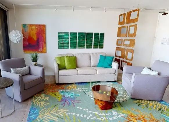 Artsy 32nd Floor Condo With Modern Furnishings & Gorgeous Ocean Views by Redawning - Öne Çıkan Resim