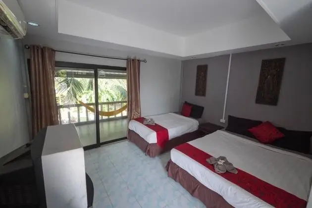 Asia Blue - Beach Hostel Hacienda - Superior Double or Twin Room With Pool View - Öne Çıkan Resim