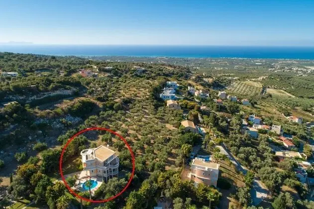 Villa Asimenia Large Private Pool Sea Views A C Wifi Eco-friendly - 2388