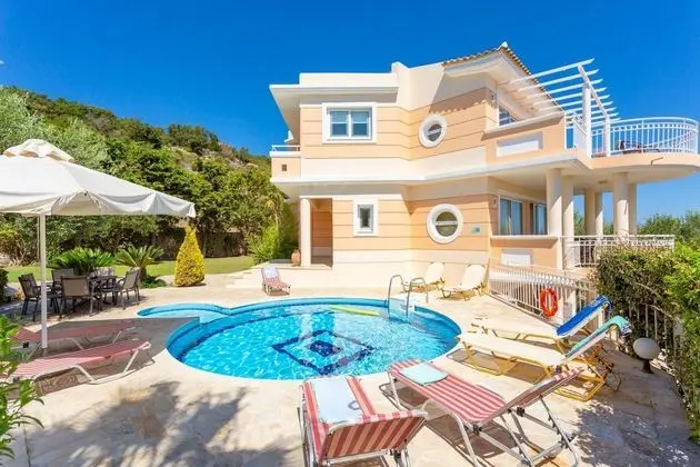 Villa Asimenia Large Private Pool Sea Views A C Wifi Eco-friendly - 2388 - Öne Çıkan Resim