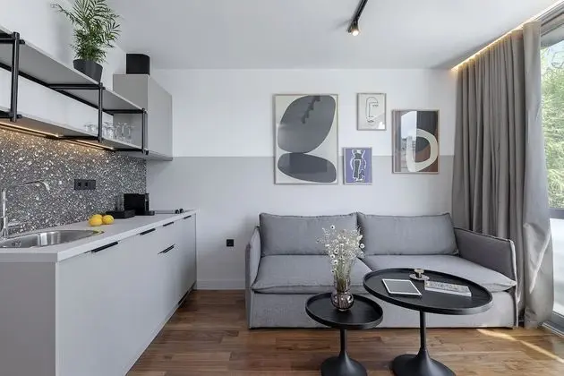 The Athenians Art Apartments - Mutfak