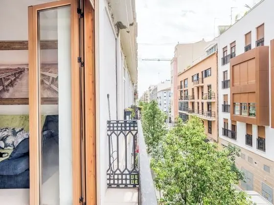 ATICO RUZAFA Centro Ciudad pet friendly - Dış Mekan