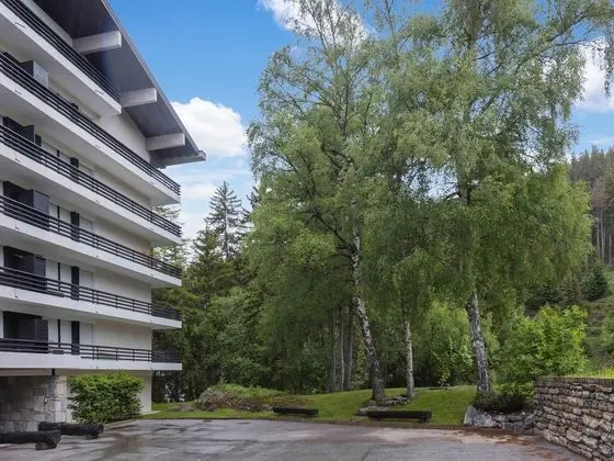 Attractive Apartment in Crans-montana With Sauna - Dış Mekan