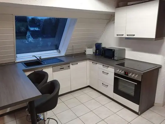 Attractive Apartment in Silbecke With Garden - Mutfak