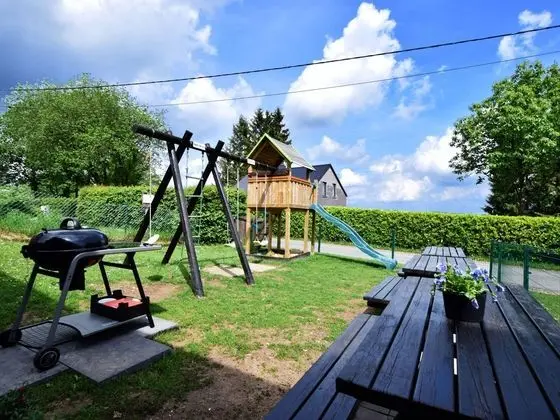 Attractive Chalet in Fraiture With Sauna and Garden - Dış Mekan