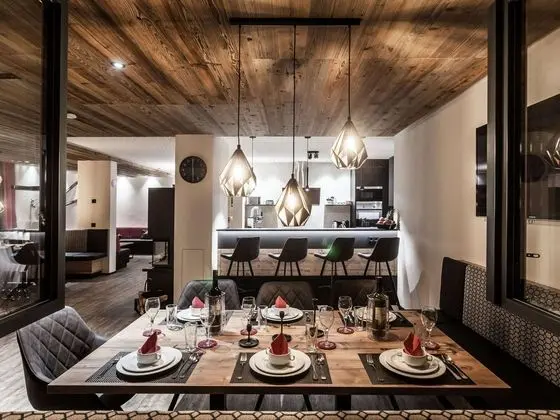 Attractive Chalet in Gaschurn With Sauna - Mutfak