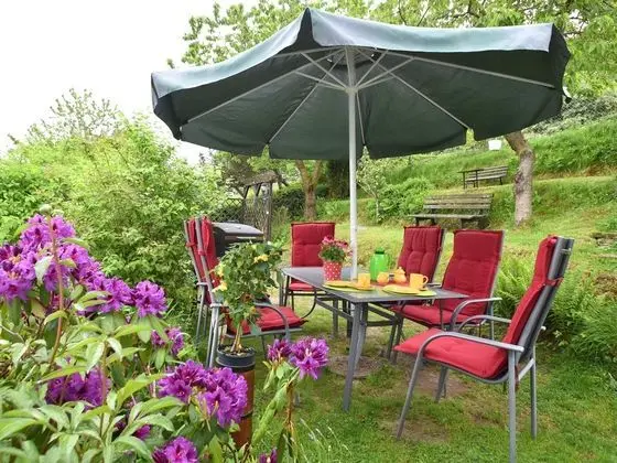 Attractive Holiday Home in Langewiesen With Garden - Dış Mekan