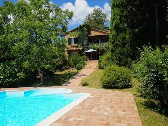 Attractive Villa in Selva Santa Fiora With Pool - Dış Mekan