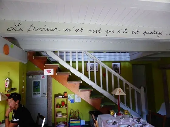 Auberge de la Cholotte - İç Mekan