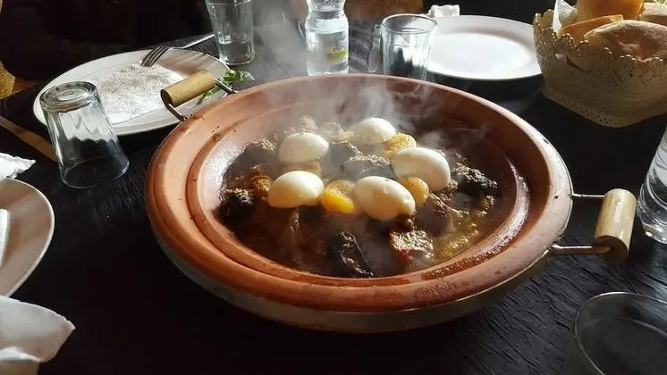 Auberge Kasbah Merzouga - Yerinde Yemek