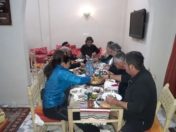 Auberge Targa - İç Mekan