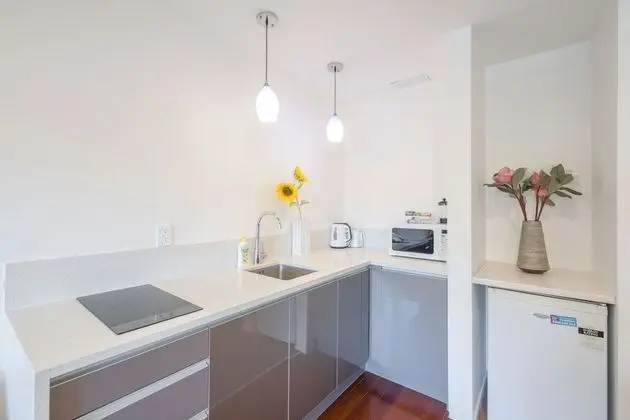 Auckland Newmarket Motel - Mutfak