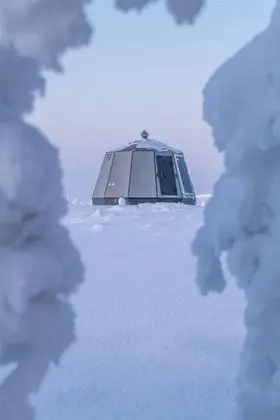 Aurora Hut Dundret Lapland - Dış Mekan