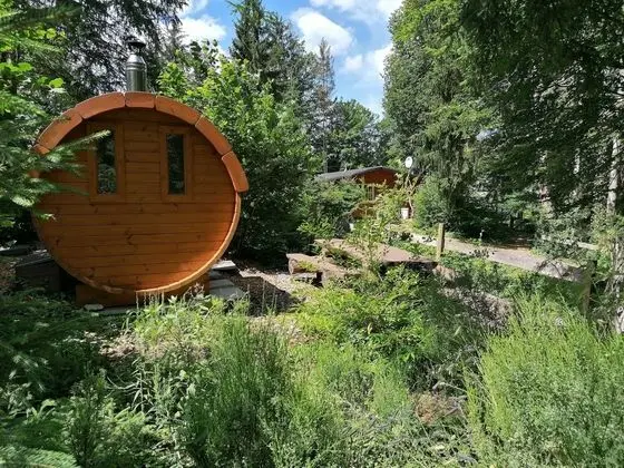 Authentic Chalet in Wibrin With Private Fish Pond - Spa