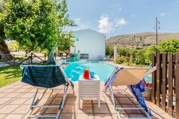 Authentic Sicilian Charm With Pool, Sea View, Parking Wifi - Havuz