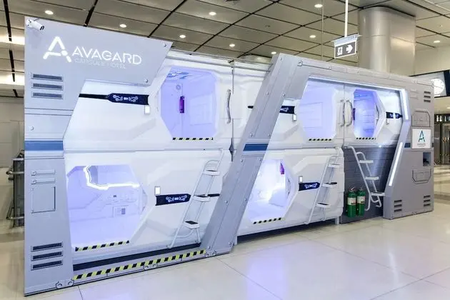 Avagard Capsule Hotel - Suvarnabhumi Airport - Dış Mekan