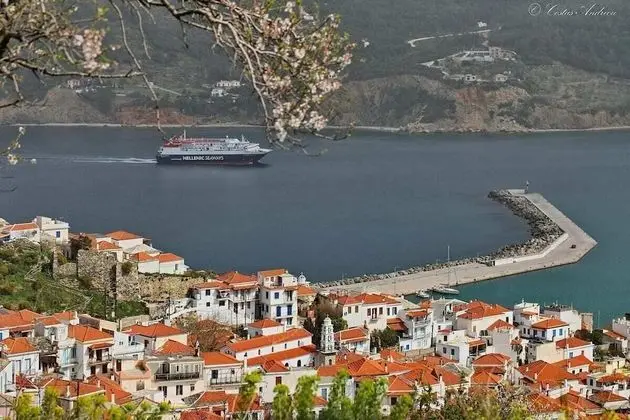 Villa Avaton With Magnificent sea View and Skopelos Town - Plaj