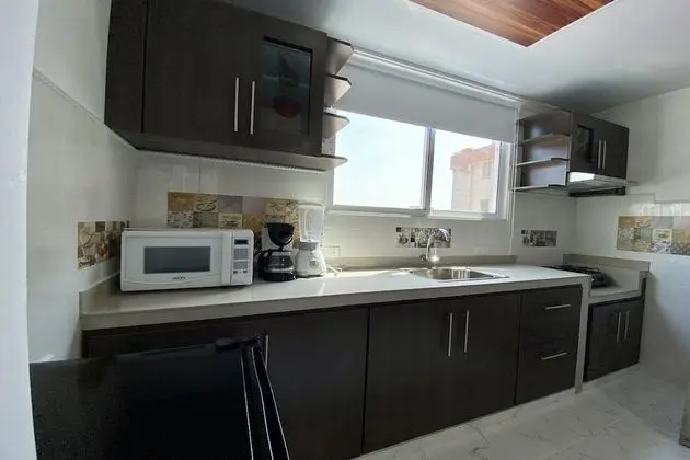 Ayenda Villa Santos Apartaestudios 1323 - Mutfak