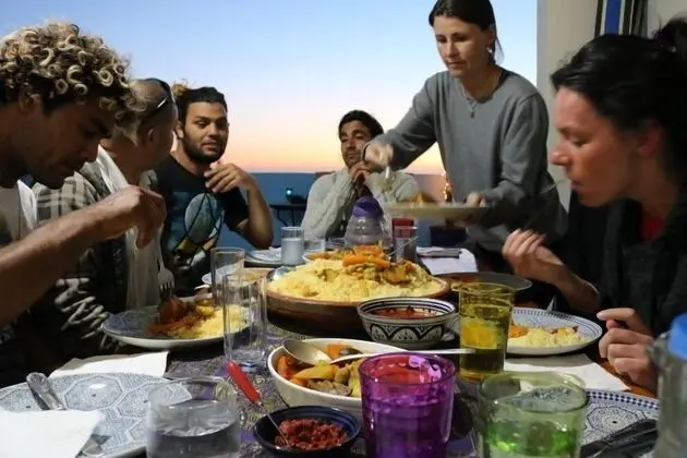 Azrac Surf Morocco - Yerinde Yemek