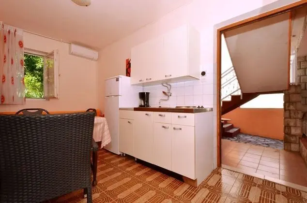 B - Apartment With Terrace With the sea View - Mutfak