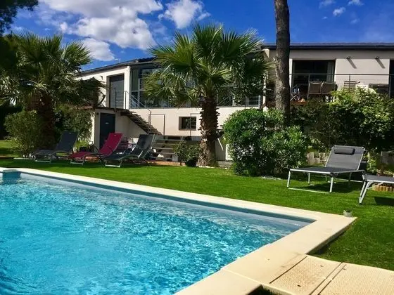 B&B L'Escale Cote Bleue - Havuz