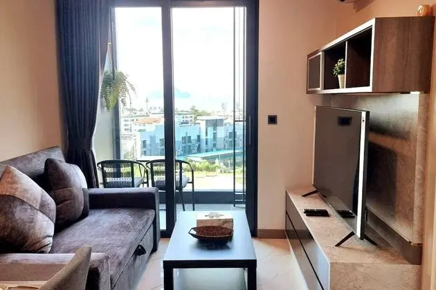 B203-hi-ended Sea View 1 Br 300m To Ao Nang Beach - İç Mekan