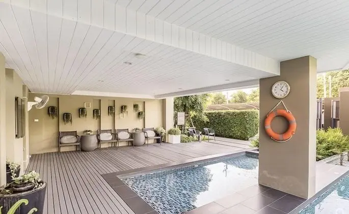 Baan Imm Aim Huahin Condo 2 Bedrooms Sea View By Dome - Havuz