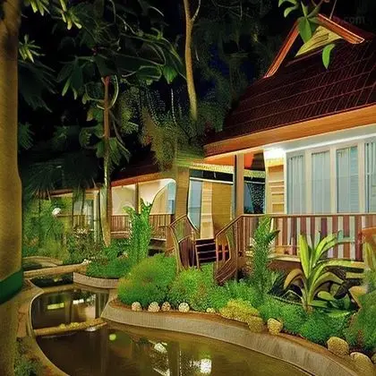 Baan Nam Pen Resort - Dış Mekan
