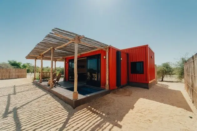 Bab Al Nojoum Al Mugheirah Resort - Dış Mekan