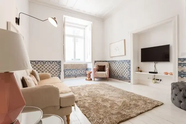 Baixa Tile Blue Two-Bedroom Apartment - by LU Holidays - Öne Çıkan Resim