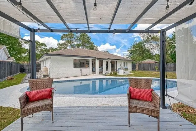Barefoot in Spring Branch, Modern Chic Home With Private Pool, Gourmet Kitchen - Havuz