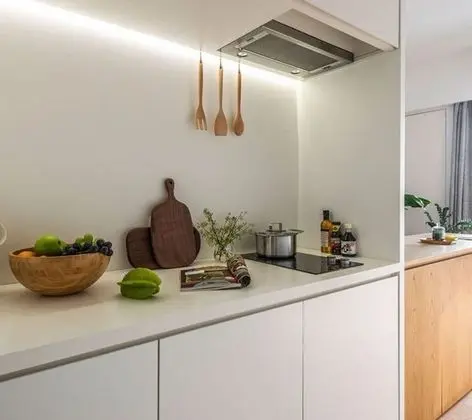 BaseLIVING Wending Serviced Apartment - Mutfak