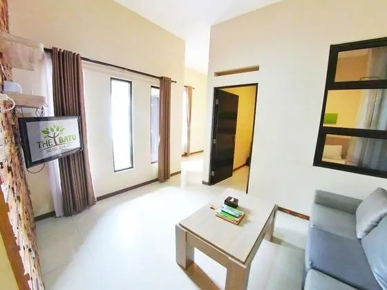 Villa Batu 2 kamar 5 dekat Museum Angkut - İç Mekan