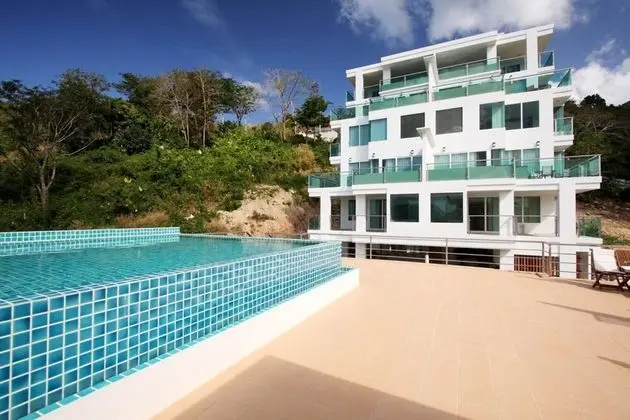 Baycliff - Seaview 2 Bedroom apt With Jacuzzi Pool and Kitchen in Patong - Dış Mekan