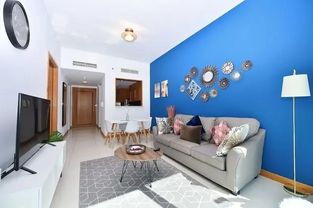 BBL - Stylish 1BR with balcony in Marina - Öne Çıkan Resim