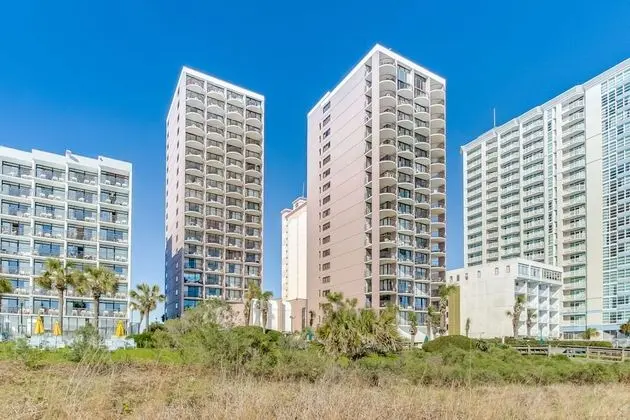Beach-front Condo with Private Balcony - Dış Mekan