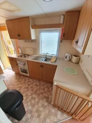 Beach Front Fantasy Island 6 Berth Caravan - Mutfak