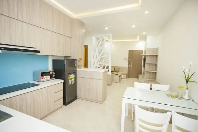 Beach Front Oceanous Apartment - Mutfak