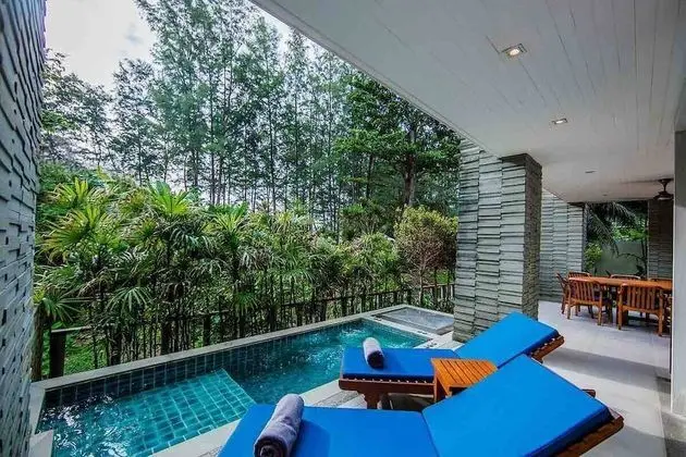 Beachfront 3br Luxe, Jacuzzi Pool On Naithon Beach - Havuz